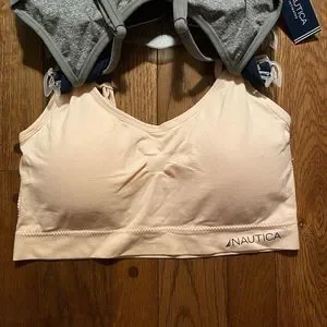 3 Reggiseni Nautica NT5117 – Morbidi Lounge Comfort – Senza Cuciture – Taglie Forti